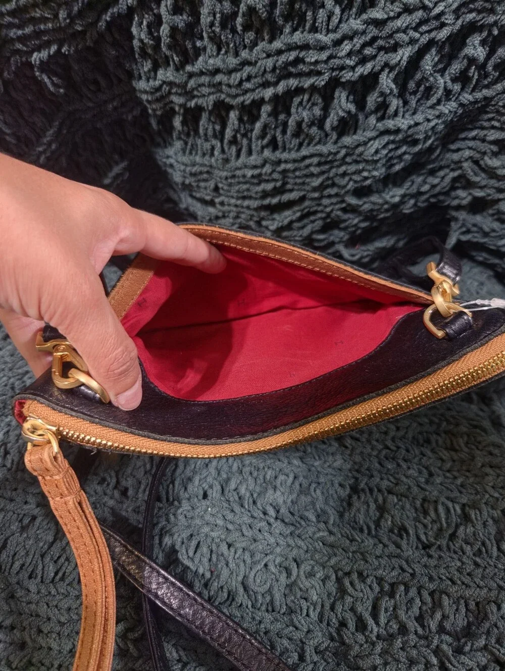 Hammitt Nash Small Crossbody Clutch Wristlet- Limited Release Dead Stock